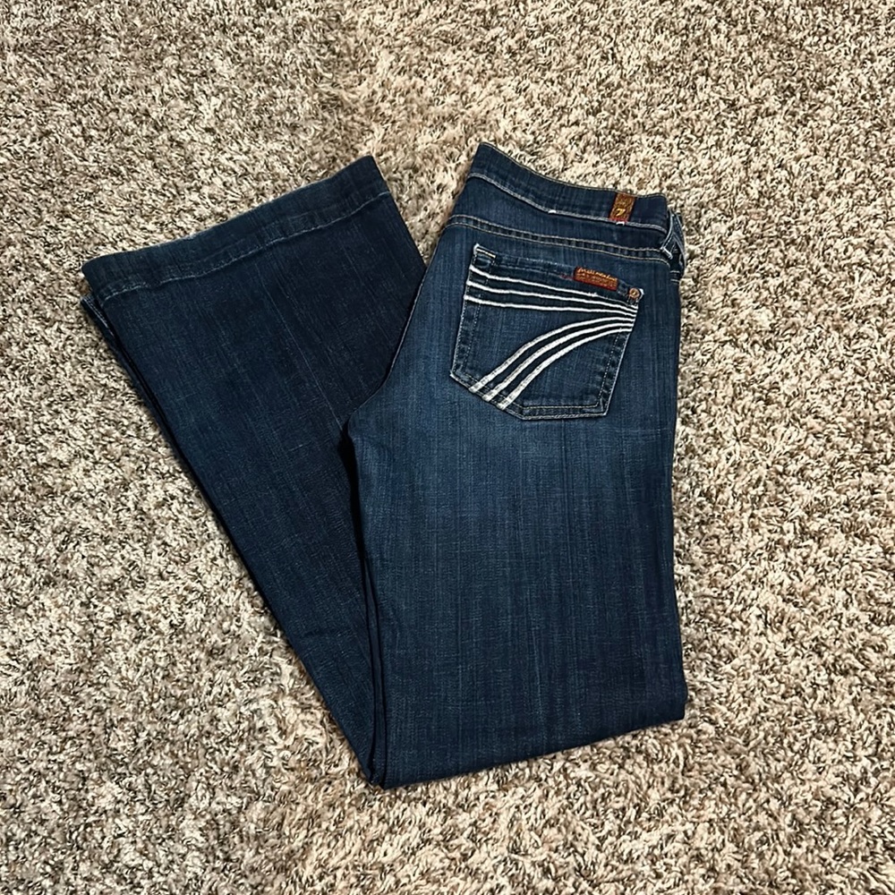 7 For All Mankind Dojo wide leg jeans